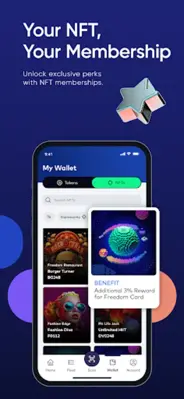 Freedom Wallet android App screenshot 1