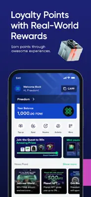 Freedom Wallet android App screenshot 4